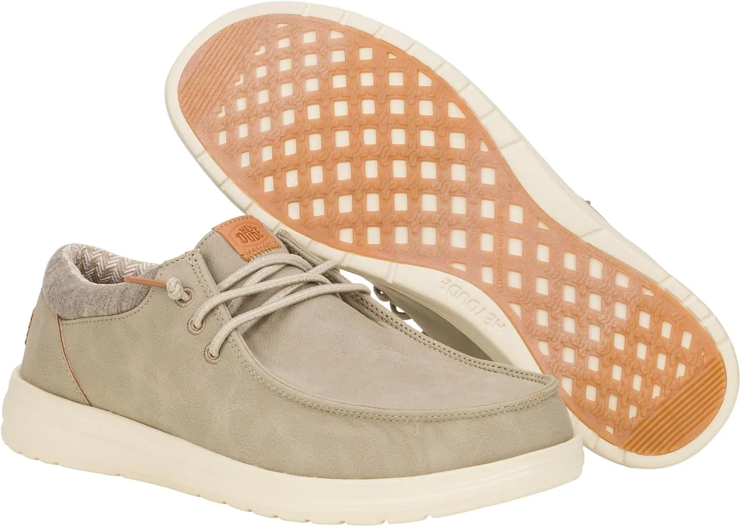 Hey Dude Men's Paul | Men’s Shoes | Men's Lace Up Loafers | Comfortable & Light-Weight