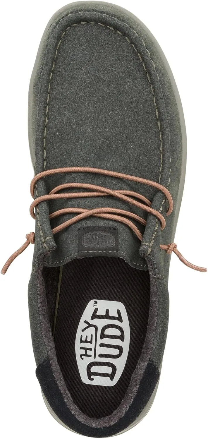 Hey Dude Men's Paul | Men’s Shoes | Men's Lace Up Loafers | Comfortable & Light-Weight