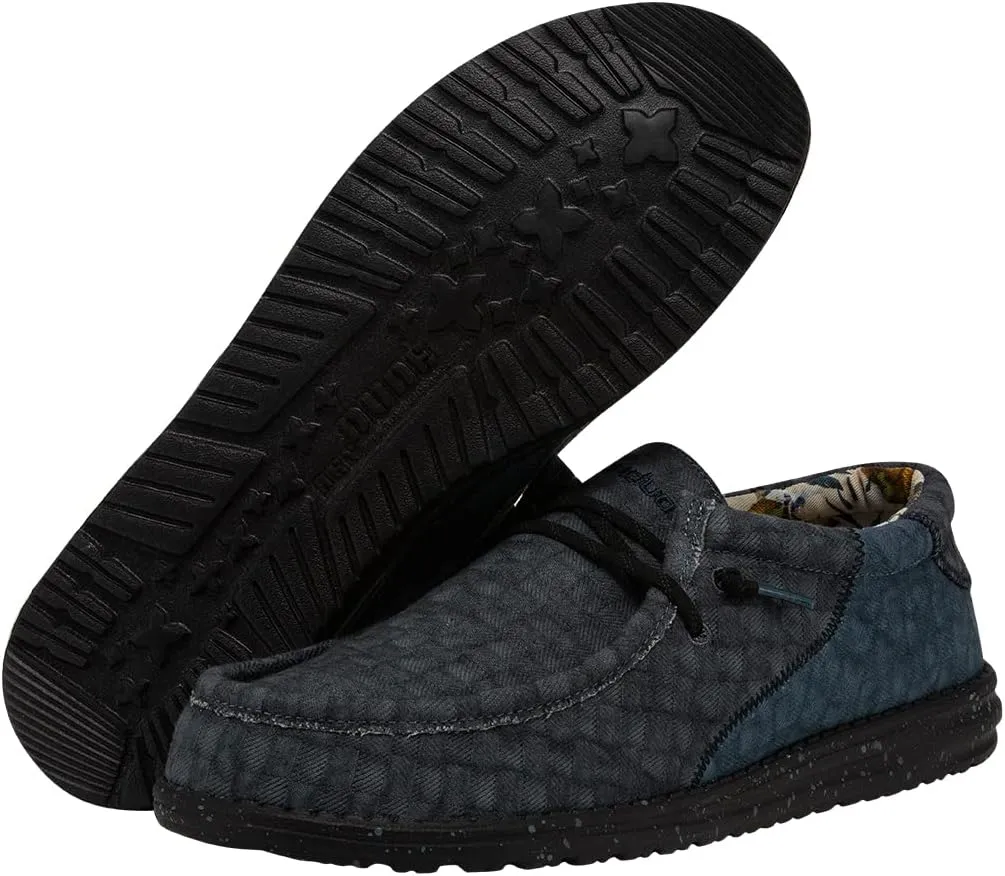 Hey Dude Men's Wally Break Cali Mutiple Colors & Sizes | Men’s Shoes | Men's Lace Up Loafers | Comfortable & Light-Weight