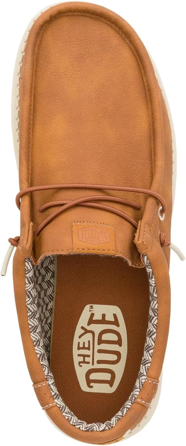 Hey Dude Men's Wally Classic, Men’s Shoes, Men's Slip-on Loafers, Comfortable & Light-Weight