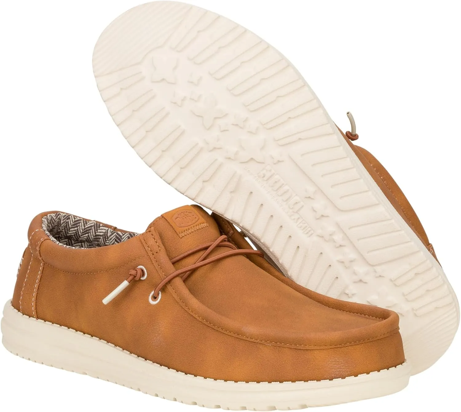 Hey Dude Men's Wally Classic, Men’s Shoes, Men's Slip-on Loafers, Comfortable & Light-Weight