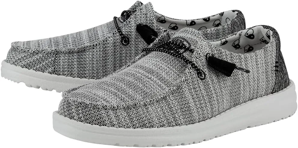 Hey Dude Men's Wally Funk Mossy Oak Original Bottomland Camo | Men's Shoes | Men's Slip On Loafers | Comfortable & Light-Weight