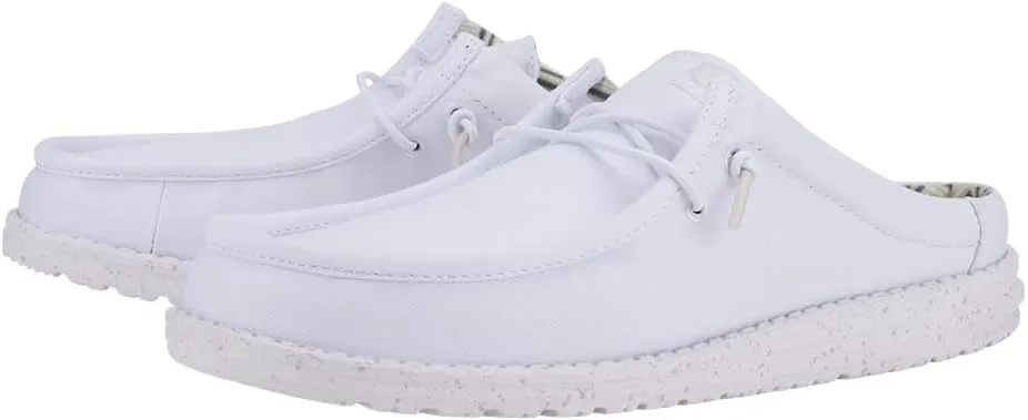 Hey Dude Men's Wally Slip Stretch Canvas | Men's Shoes | Men Slip-on Loafers | Comfortable & Light-Weight
