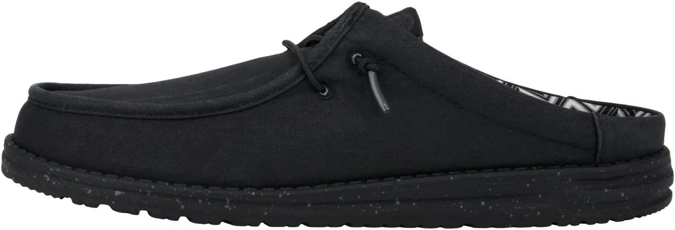 Hey Dude Men's Wally Slip Stretch Canvas | Men's Shoes | Men Slip-on Loafers | Comfortable & Light-Weight