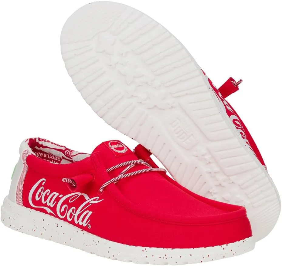 Hey Dude Wally Diet Coke, Men’s Shoes, Comfortable & Light-Weight