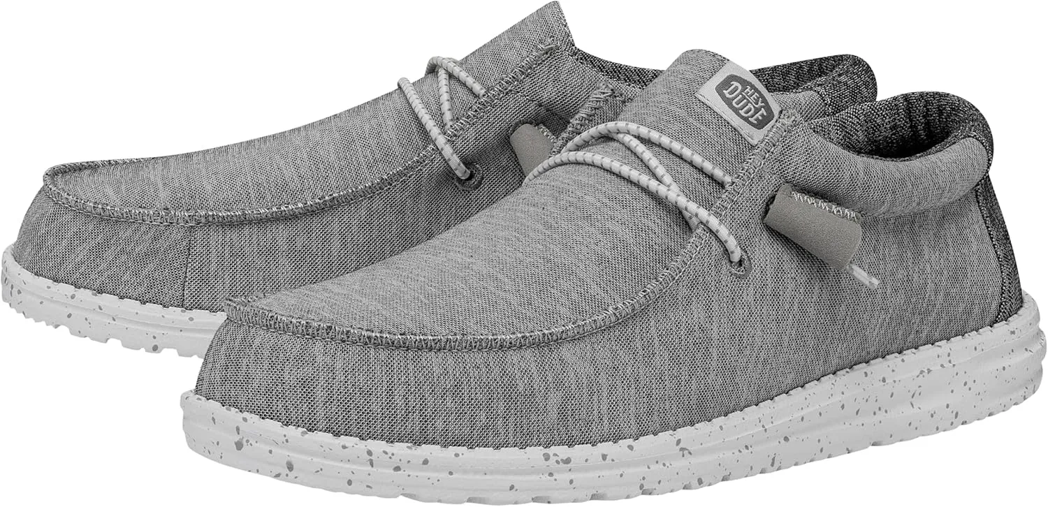 Hey Dude Wally Sport Knit | Men's Loafers | Men's Slip On Shoes | Comfortable & Light Weight