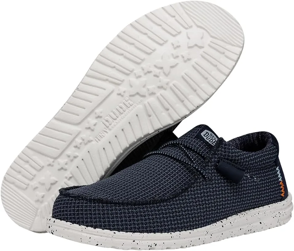 Hey Dude Wally Sport Mesh | Men's Shoes | Men's Slip On Loafers | Comfortable & Light-Weight