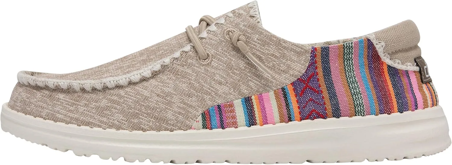 Hey Dude Women's Lily Multiple Colors | Women’s Shoes | Women’s Lace Up Loafers | Comfortable & Light-Weight