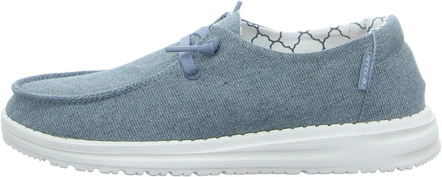 Hey Dude Women's Lily Multiple Colors | Women’s Shoes | Women’s Lace Up Loafers | Comfortable & Light-Weight