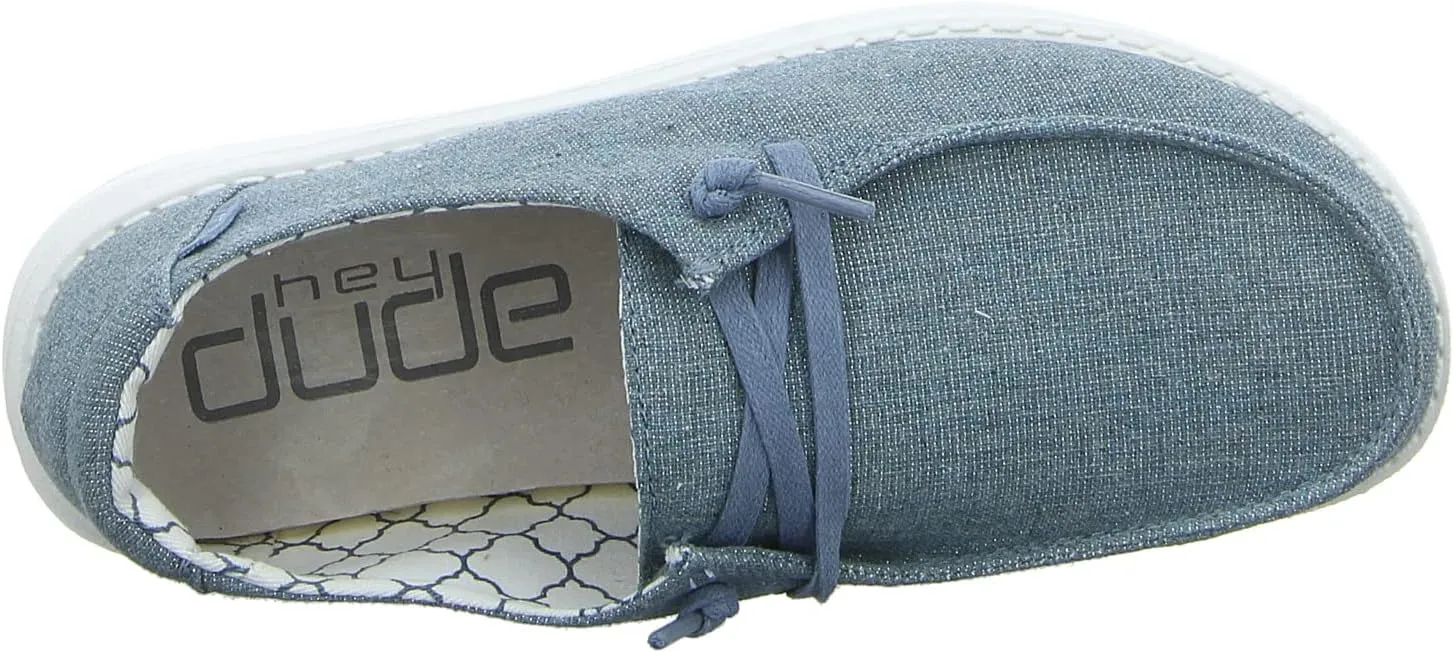 Hey Dude Women's Lily Multiple Colors | Women’s Shoes | Women’s Lace Up Loafers | Comfortable & Light-Weight