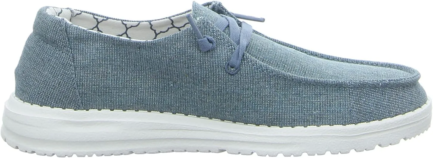 Hey Dude Women's Lily Multiple Colors | Women’s Shoes | Women’s Lace Up Loafers | Comfortable & Light-Weight