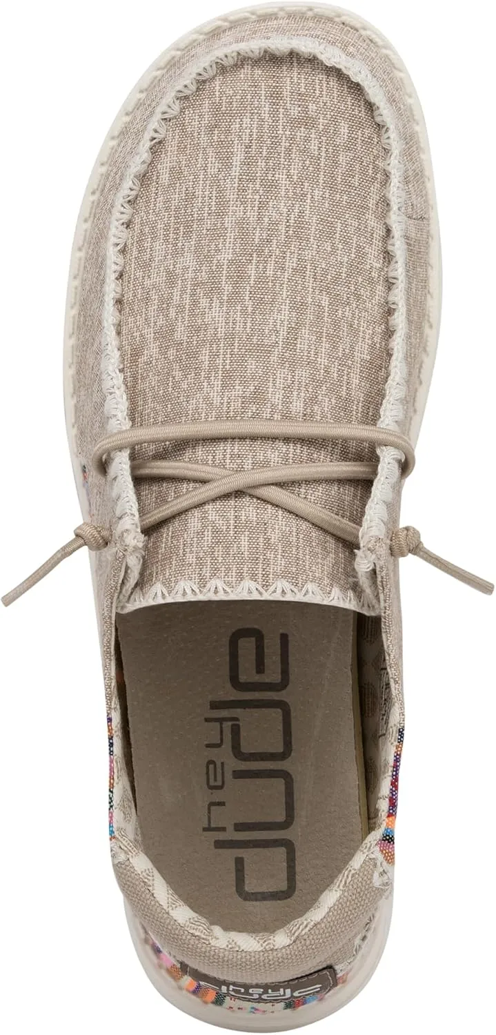 Hey Dude Women's Lily Multiple Colors | Women’s Shoes | Women’s Lace Up Loafers | Comfortable & Light-Weight