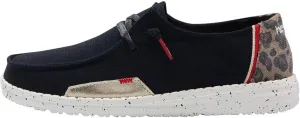Hey Dude Women's Wendy Linen | Women’s Shoes | Women’s Lace Up Loafers | Comfortable & Light-Weight