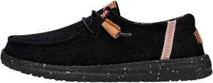 Hey Dude Women's Wendy Washed Canvas | Women’s Shoes | Women’s Lace Up Loafers | Comfortable & Light-Weight
