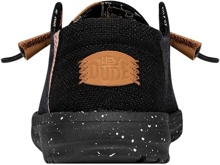 Hey Dude Women's Wendy Washed Canvas | Women’s Shoes | Women’s Lace Up Loafers | Comfortable & Light-Weight