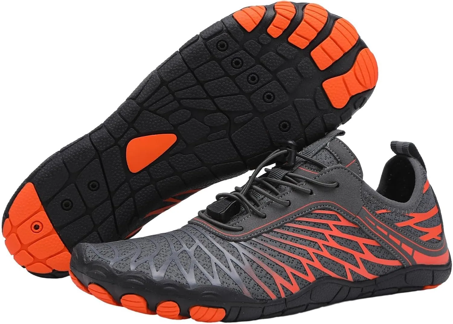 Hike Barefoot Shoes for Women Men, Pro Barefoot Shoes with Wide Toe Box, Breathable and Non Slip Athletic Shoes, Quick Dry Zero Drop Trail Running Shoes, Barefoot Sneakers Barefoot Footwear Shoes