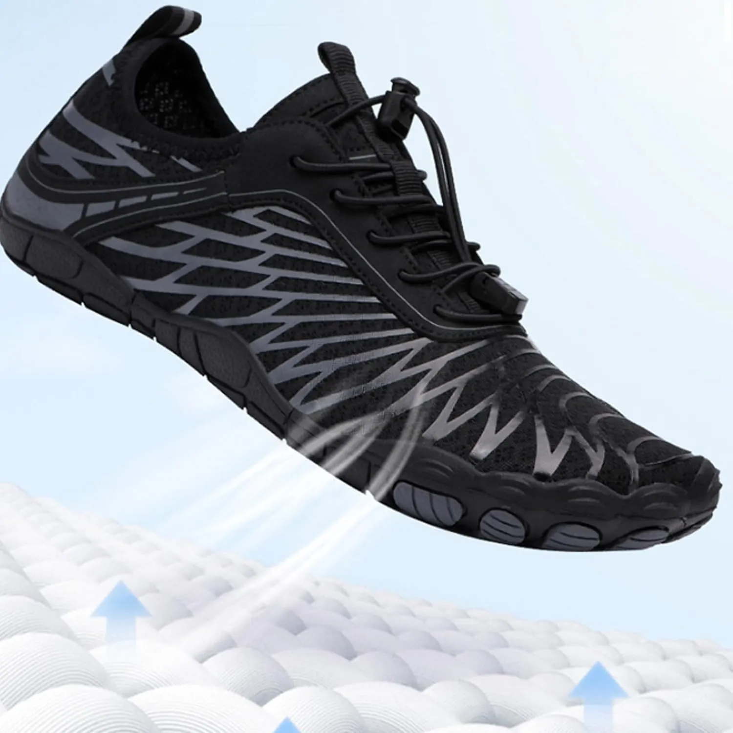 Hike Barefoot Shoes for Women Men, Pro Barefoot Shoes with Wide Toe Box, Breathable and Non Slip Athletic Shoes, Quick Dry Zero Drop Trail Running Shoes, Barefoot Sneakers Barefoot Footwear Shoes