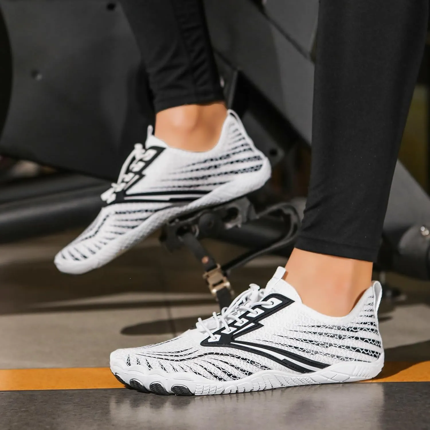 Hike Barefoot Shoes Womens,New Barefoot Footwear, Non-Slip Water Shoes,Breathable & Non-Slip Athletic Footwear,Wide Toe with Hike