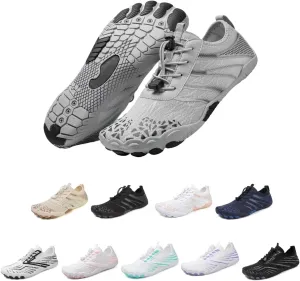 Hike Barefoot Shoes Womens,New Barefoot Footwear, Non-Slip Water Shoes,Breathable & Non-Slip Athletic Footwear,Wide Toe with Hike