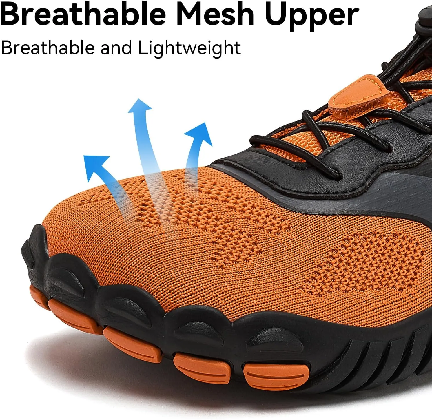 HOBIBEAR Barefoot Shoes for Women Men Wide Toe Box Zero Drop Cross-Training Minimalist Unisex