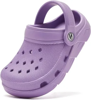 HOBIBEAR Kids Garden Clogs Toddler Sandals for Boys Girls Slipper Beach Water Shoes Slip on (Toddler/Little/Big Kids)