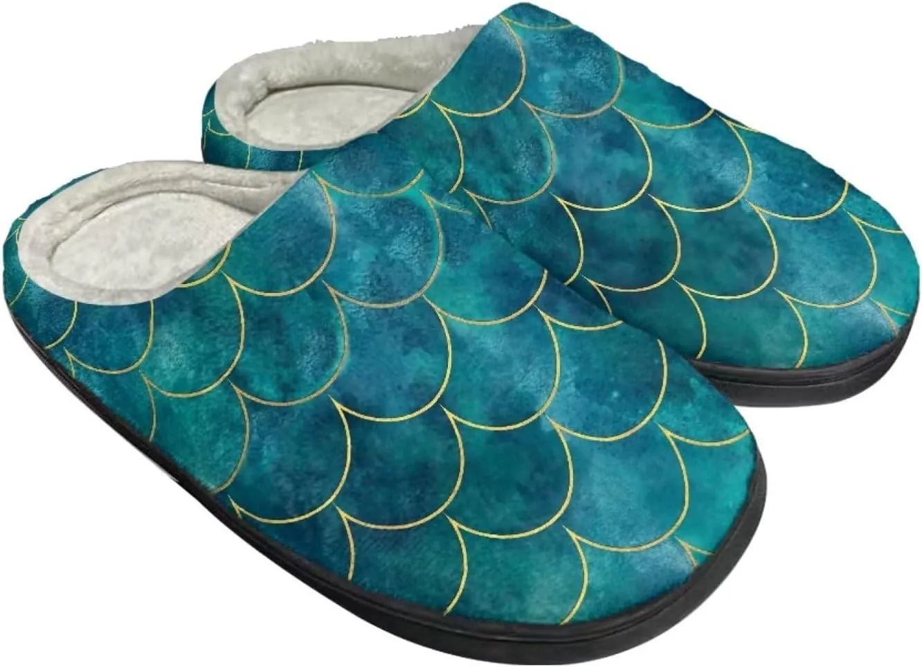 House Home Slippers for Women Men, Spa Slippers Casual Cloesd Toe Indoor Slippers Cozy Warm Bedroom Shoes Indoor Slide