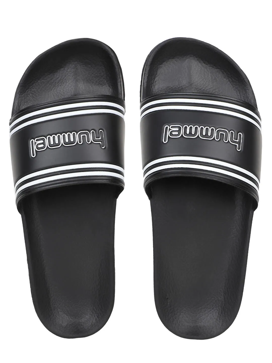 Hummel Pool Retro Men Black Slides