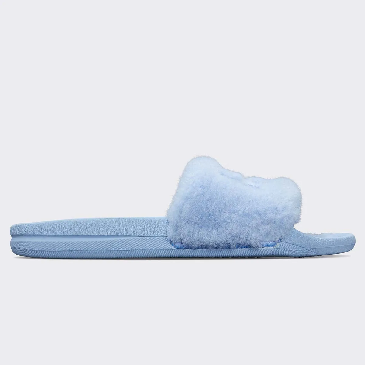 Ice Risk-free Blue All-weather Men's Shearling Slide