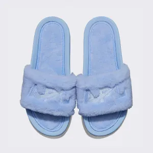 Ice Risk-free Blue All-weather Men's Shearling Slide