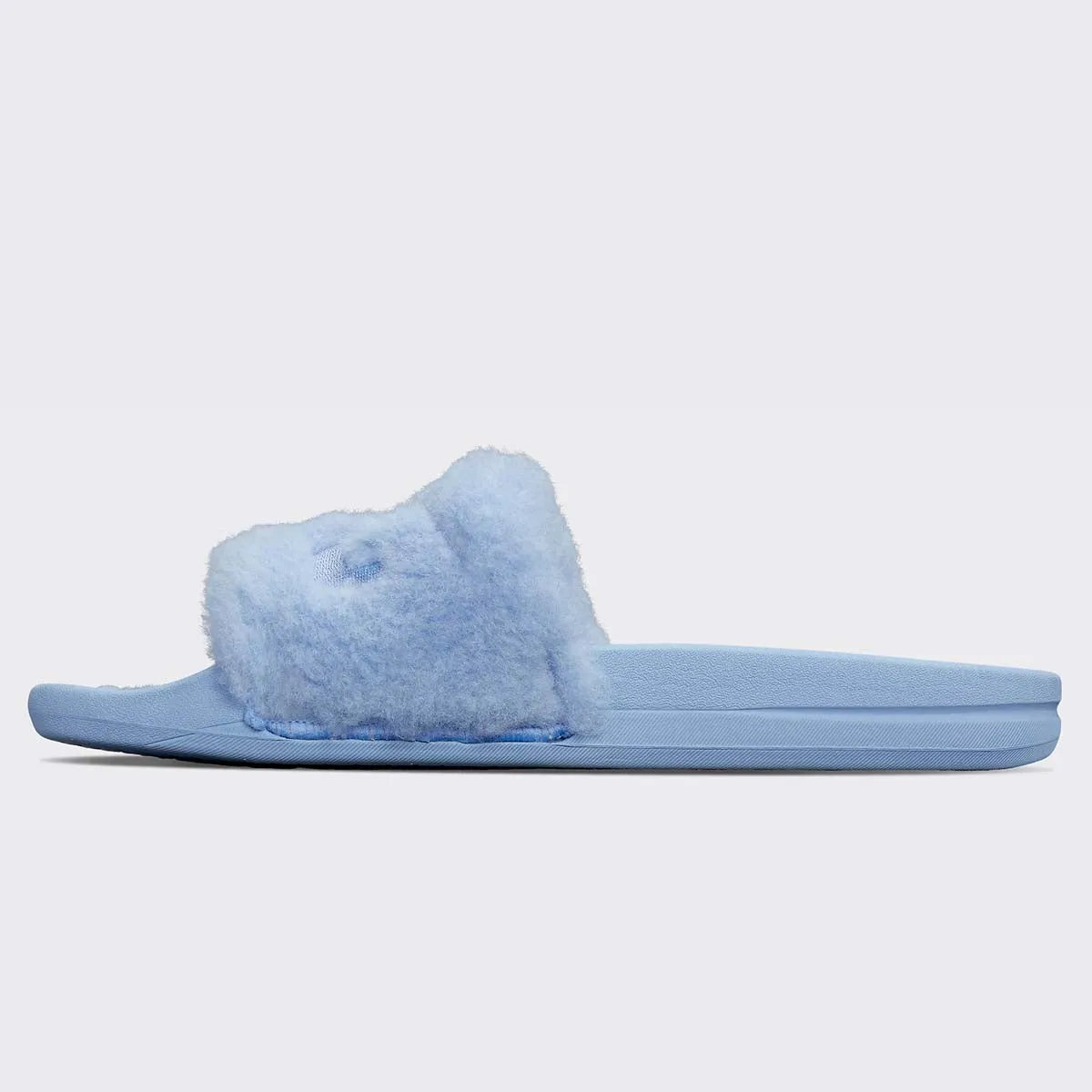 Ice Risk-free Blue All-weather Men's Shearling Slide