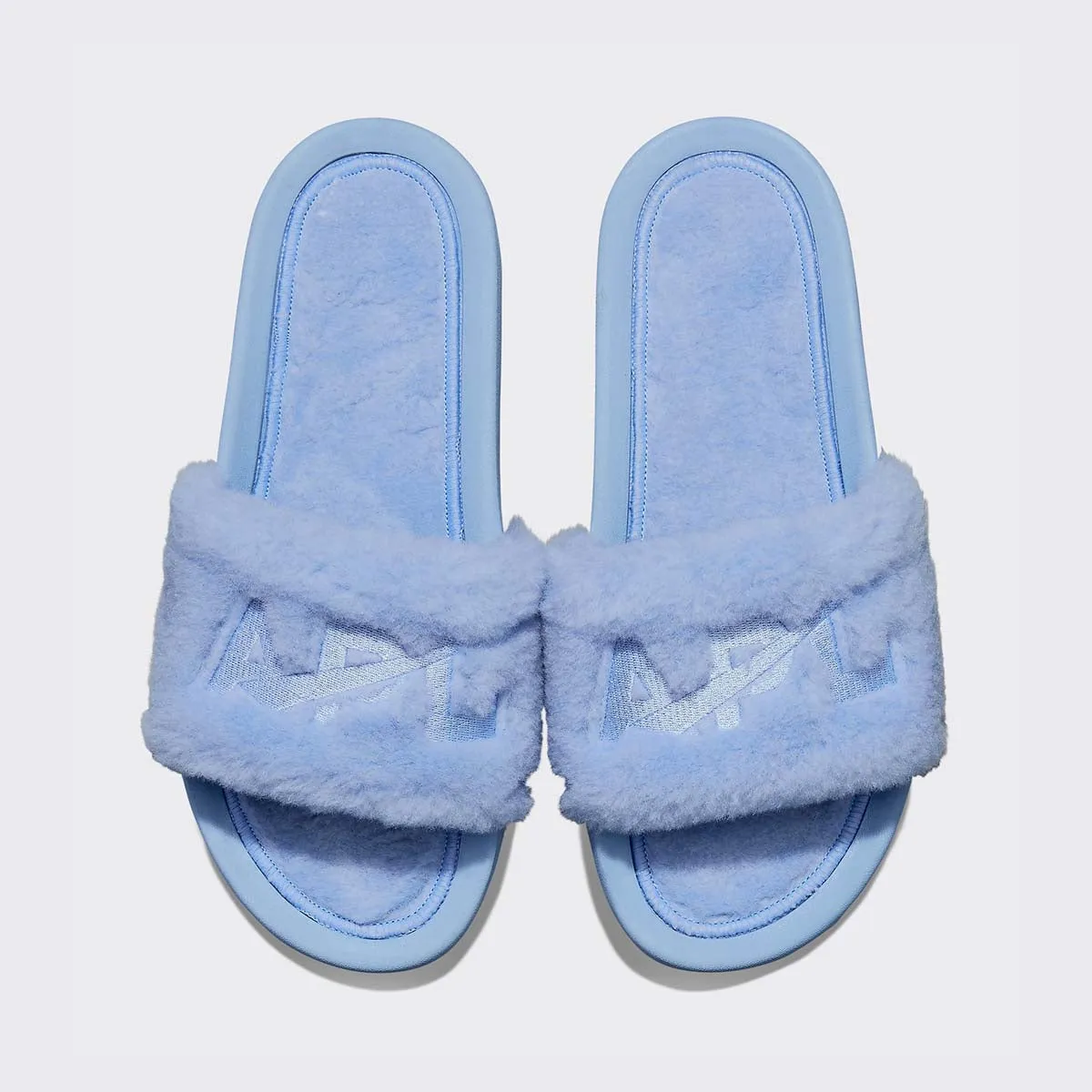 Ice Risk-free Blue All-weather Men's Shearling Slide