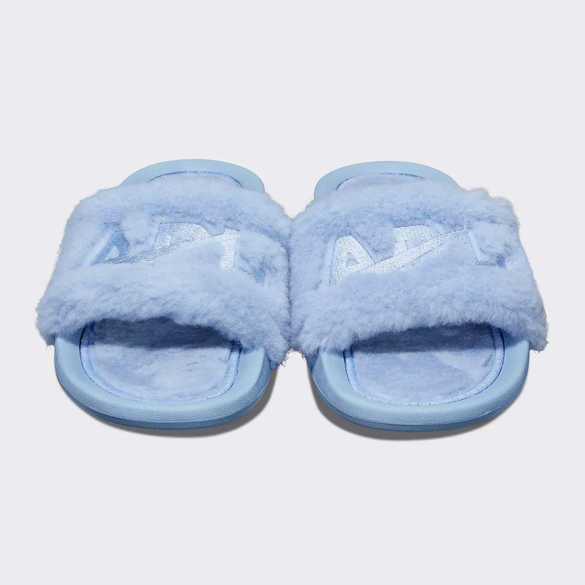 Ice Risk-free Blue All-weather Men's Shearling Slide