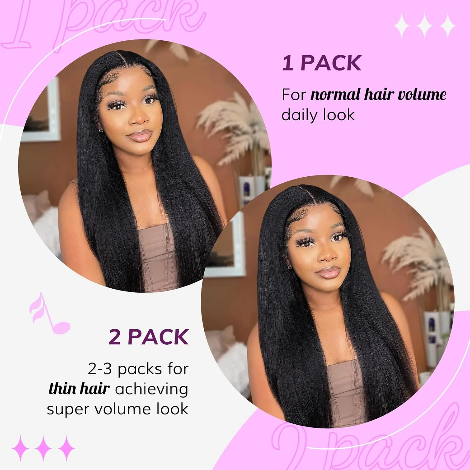 IDN BEAUTY 5 2 Invisi Edge Seamless Clip in Hair Extensions Human Hair Combo Pack, Yaki Straight 14 Inch 110g 5pcs Invisible Edge and 2pcs Seamless Clip ins for Black Women Natural Black No Leave Out