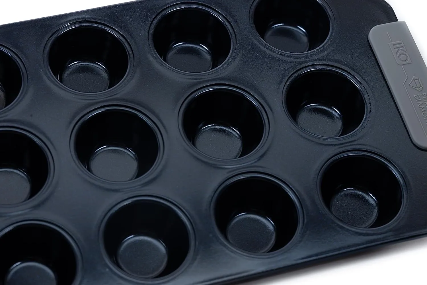 IKO Pure Diamond Ceramic Non Stick Bakeware (Blue, 12 Cup Mini Muffin Pan)