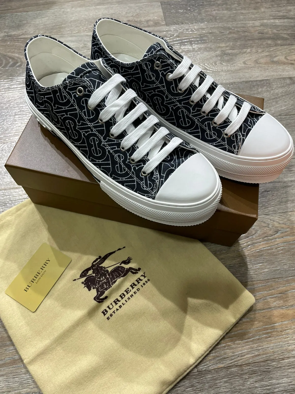 JACK MONOGRAM LOW-TOP SNEAKERS