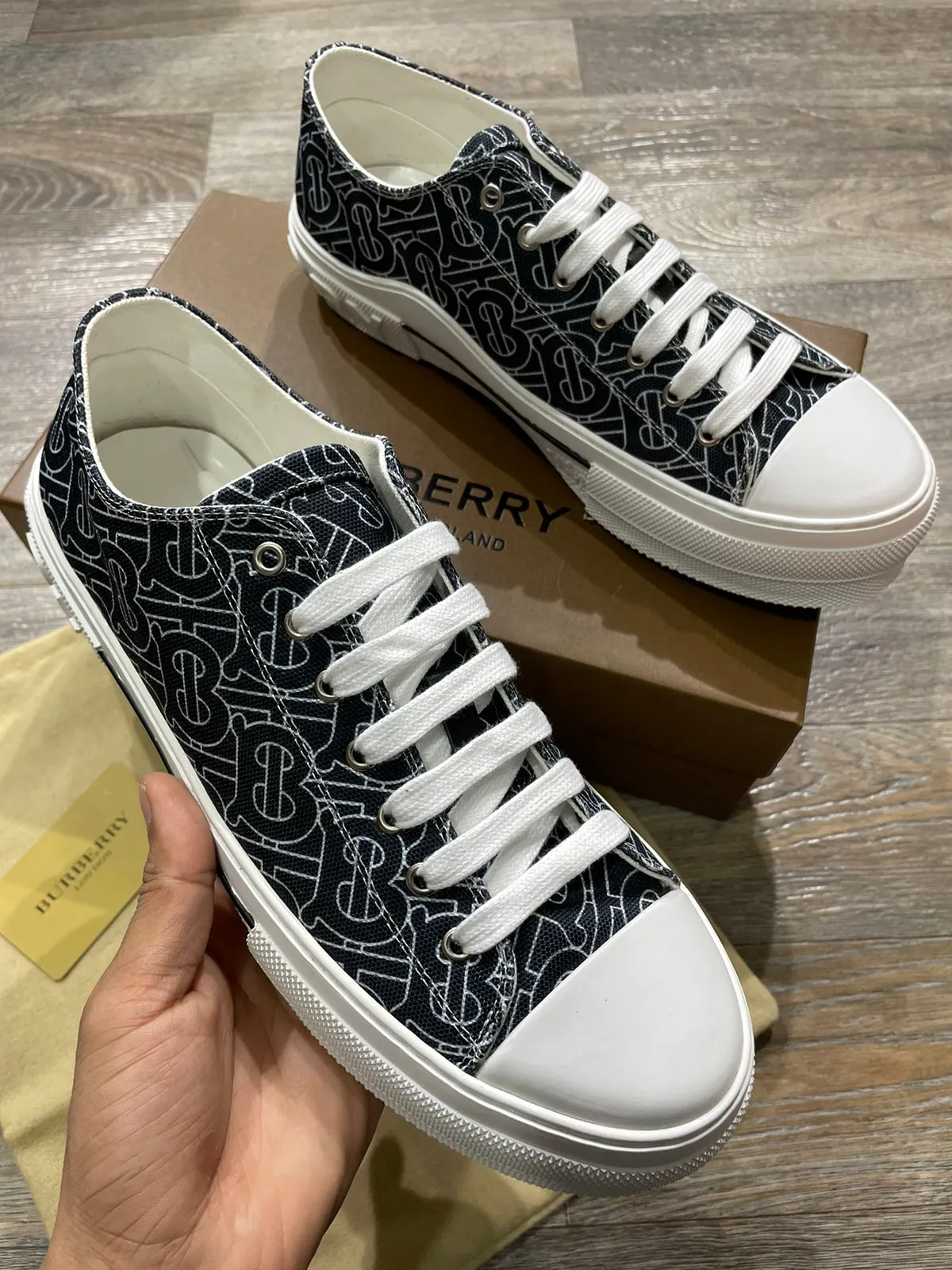 JACK MONOGRAM LOW-TOP SNEAKERS