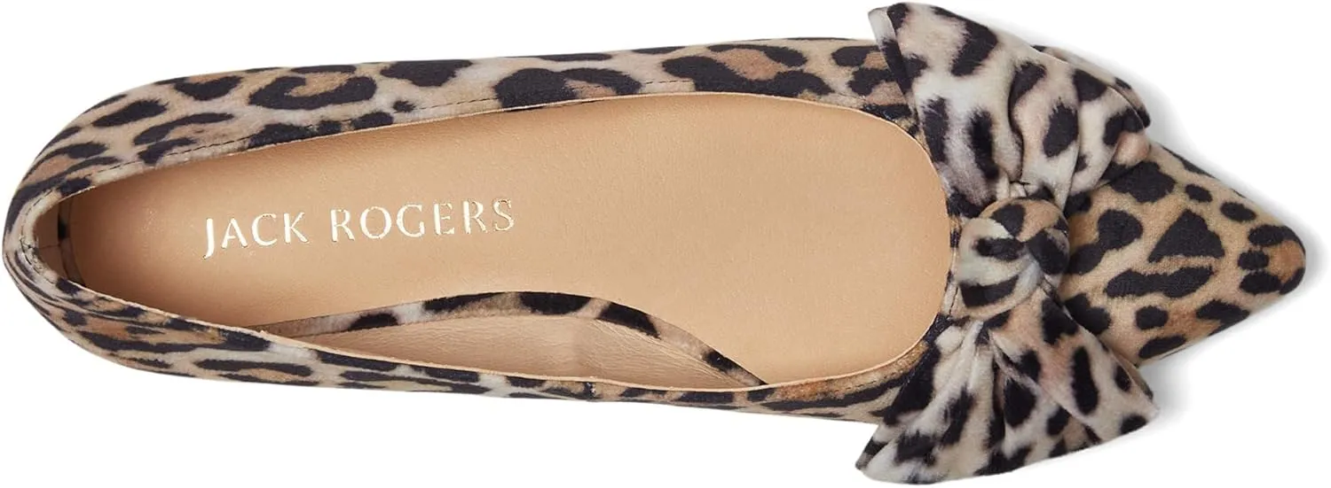 Jack Rogers Women's Debra Ballet-Leopard Flat