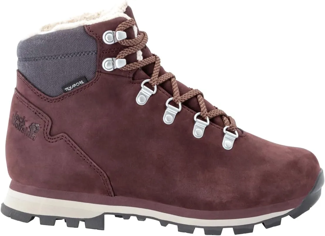 Jack Wolfskin Women's Thunder Bay Texapore Mid W Trekking & Hiking Boots, Winter Grape, 9.5 Women