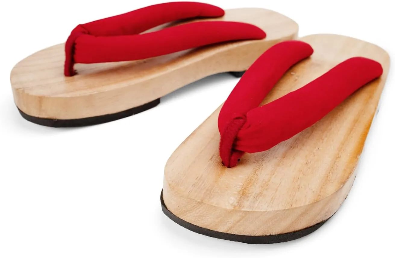 Japanese Wooden Clogs Geta Slippers