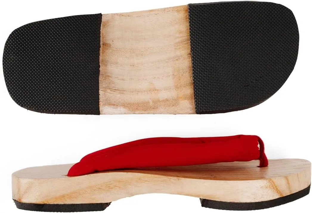 Japanese Wooden Clogs Geta Slippers