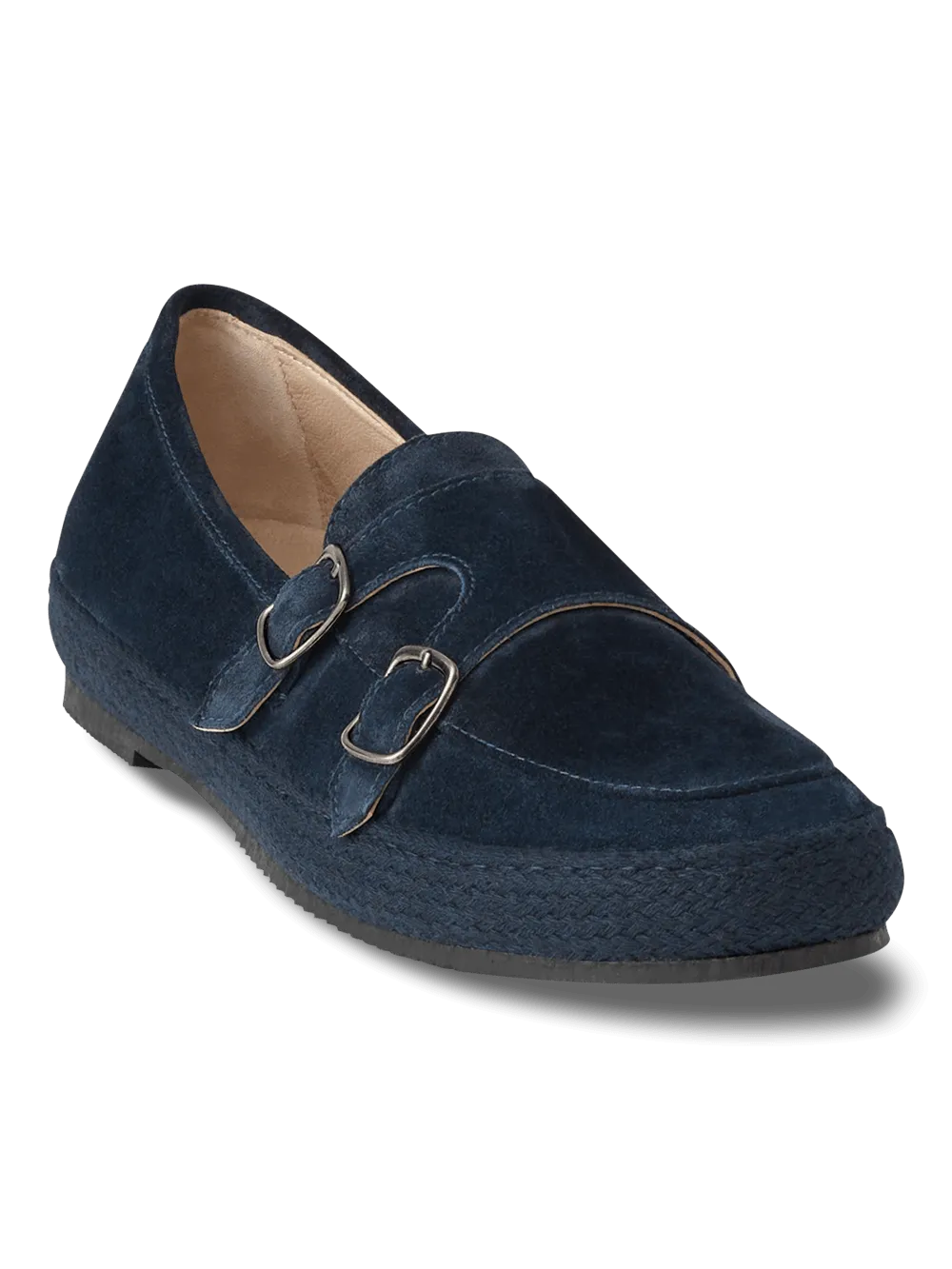 Johnathan Monk Strap Loafer - Navy