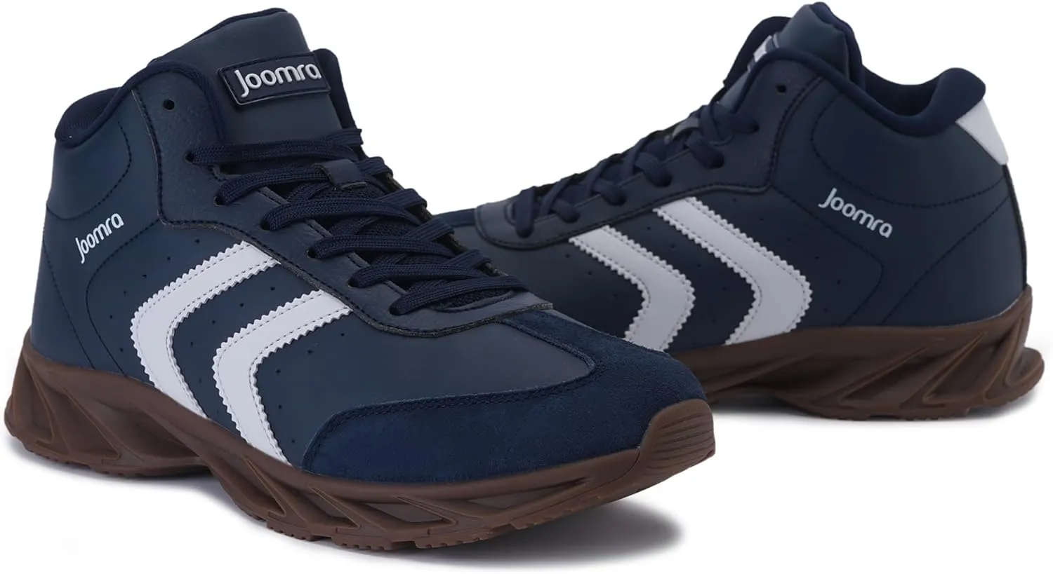 Joomra Men's Stylish Sneakers High Top Athletic-Inspired Shoes
