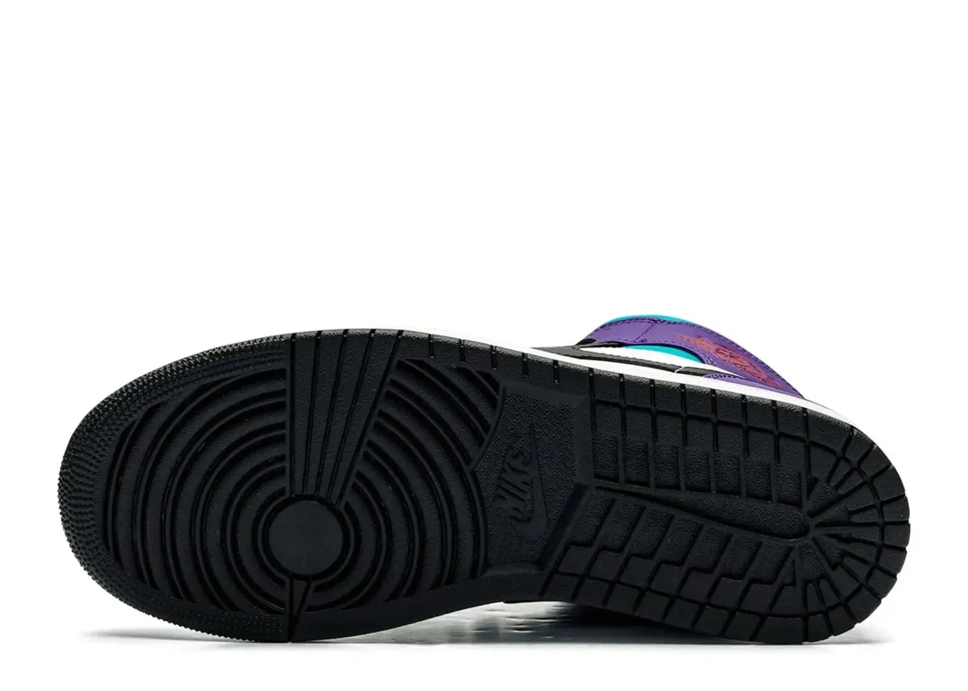 Jordan 1 Mid Court Purple Tropical Twist