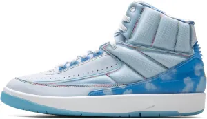 Jordan Mens Air Jordan 2 DQ7691 419 J Balvin - Size 10.5 Light Blue/White