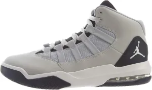 Jordan Mens Max Aura Basketball Shoe, Light Bone/Grey Fog-Black, 8