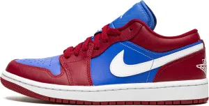 Jordan Womens WMNS air Jordan 1 Low DC0774 604 Pomegranate/Medium Blue - Size 9.5W