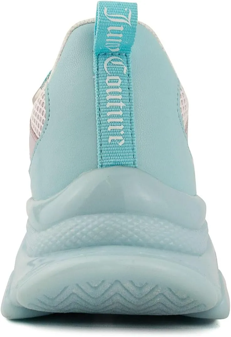Juicy Couture Women's Chunky Lace-Up Fashion Sneaker - Stylish Platform Tennis Shoes for Everyday Comfort Walking