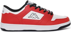 Kappa Women Tea Comfortable and Stylish Trainers, White Red Blaze, 38 EU