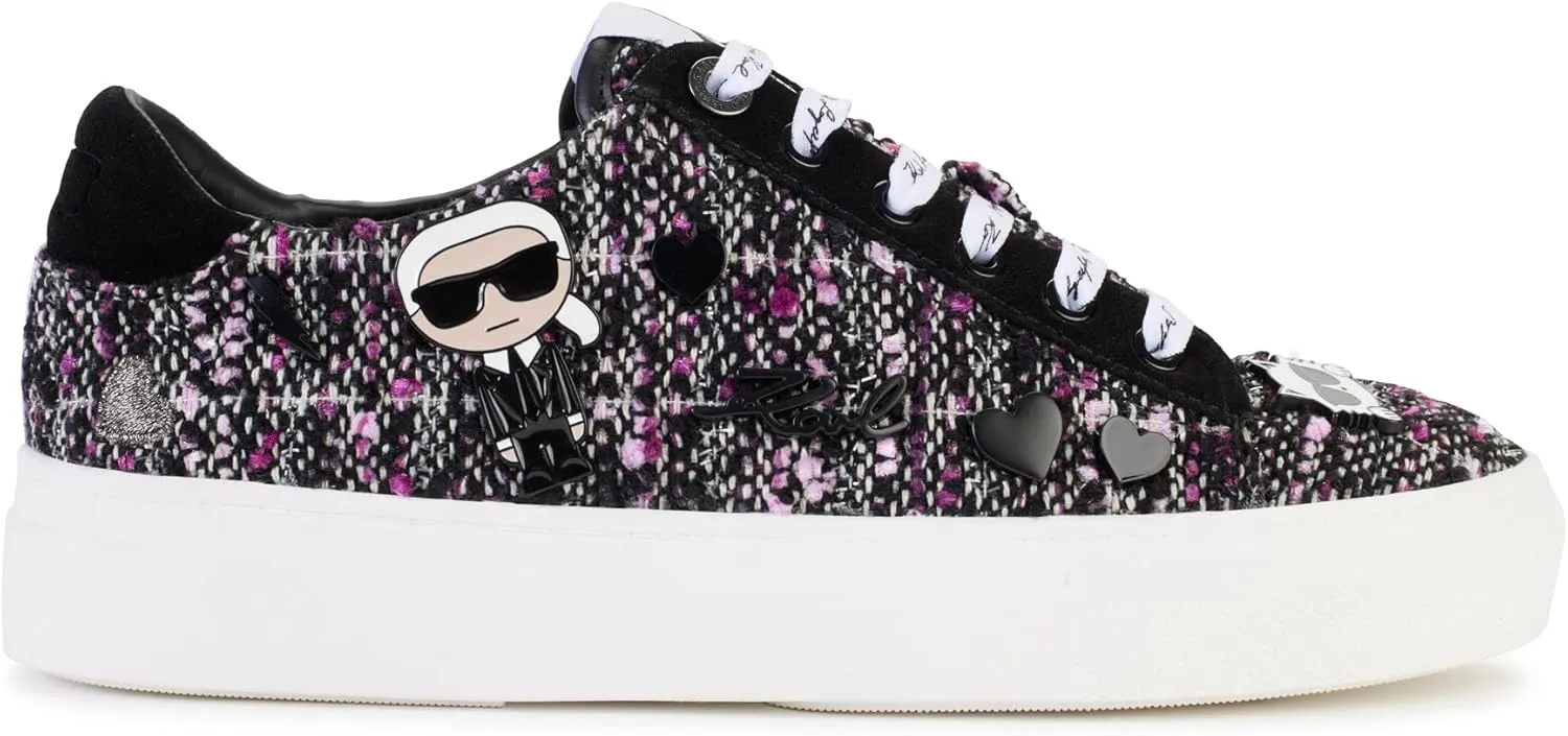 Karl Lagerfeld Paris Women's Cate Pins Sneaker