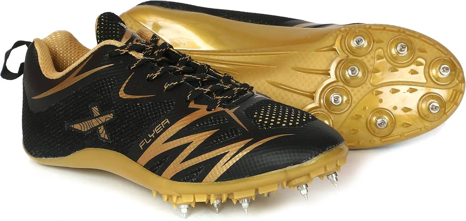 KD Vector Track Shoe Sprint Athletic Spike Long Jump Relay Running Shoe Hurdling (Size UK 2 - UK 10)